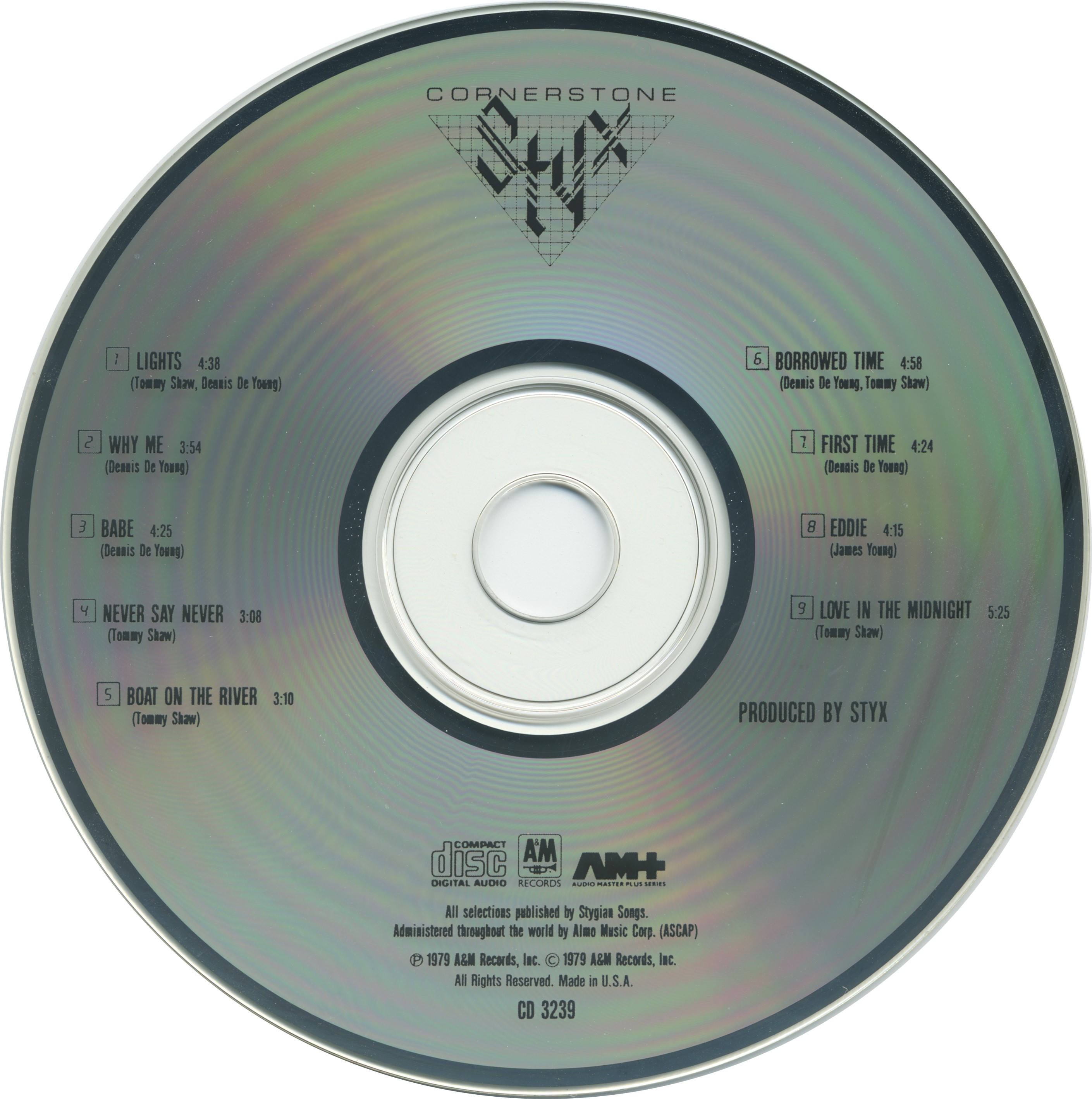 Styx Cornerstone : CD | CD Covers | Cover Century | Over 1.000.000 ...